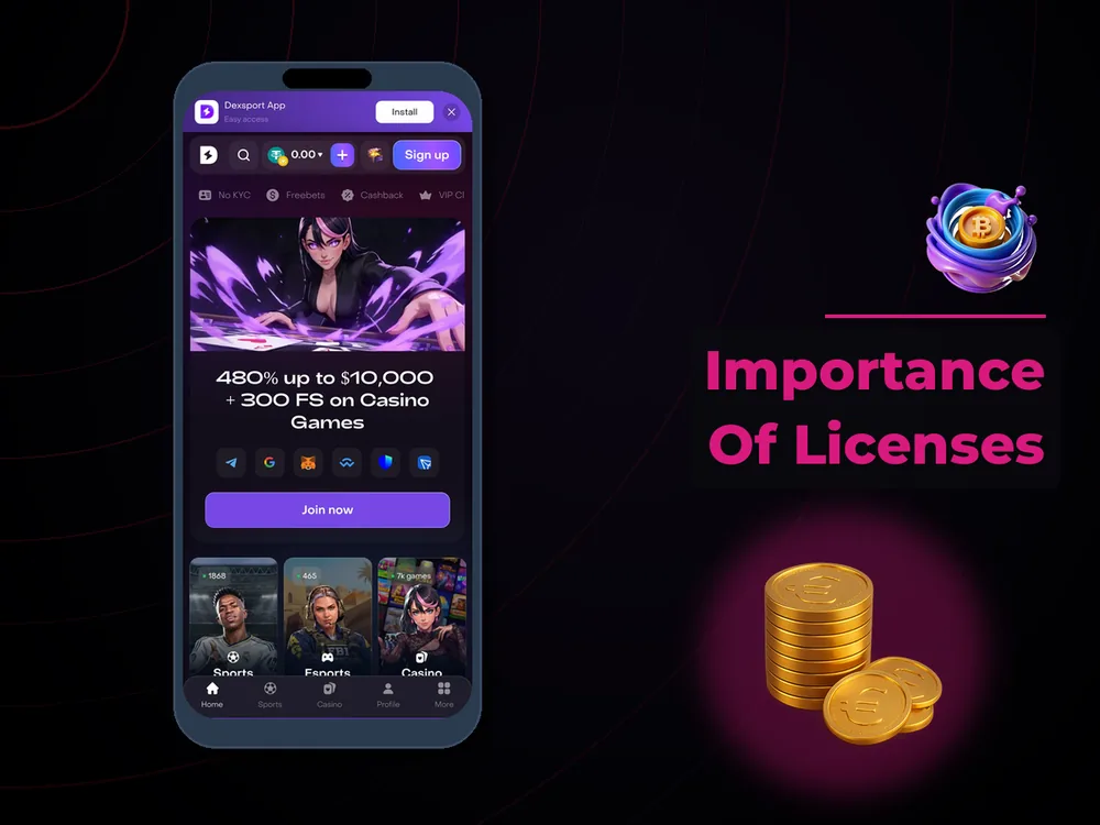 Сrypto Сasino - Importance Of Licenses