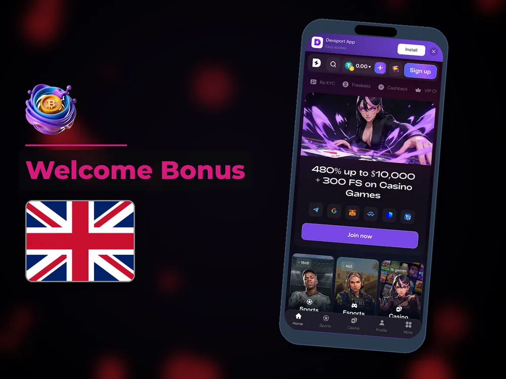 Сrypto Сasino - Welcome Bonus