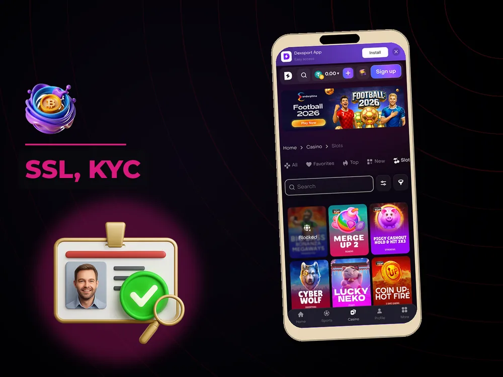 Сrypto Сasino - SSL, KYC