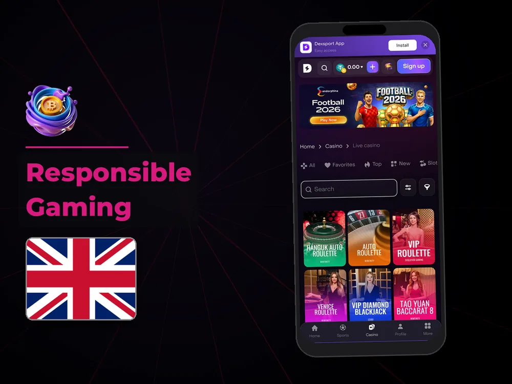 Сrypto Сasino - Responsible Gaming
