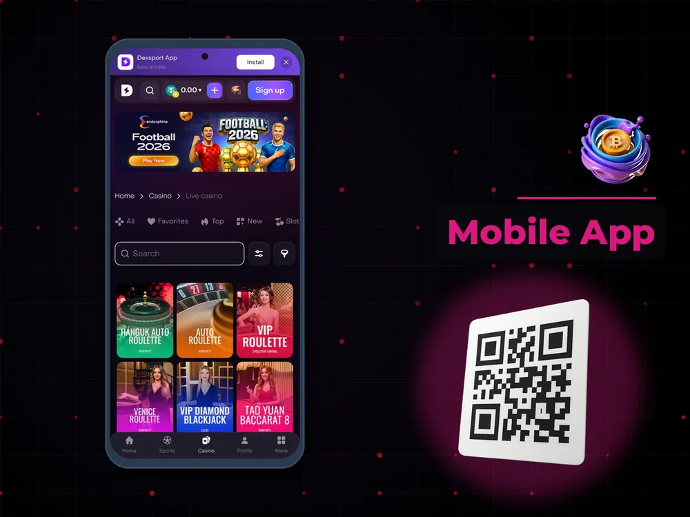 Сrypto Сasino - Mobile App