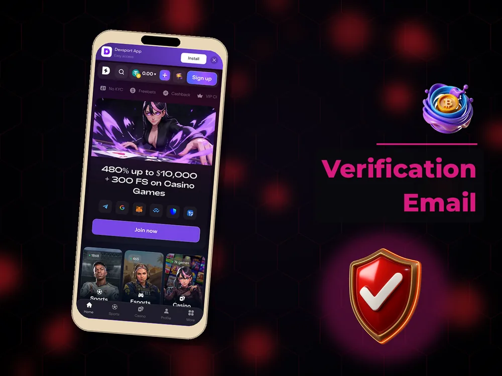 Сrypto Сasino - Verification Email