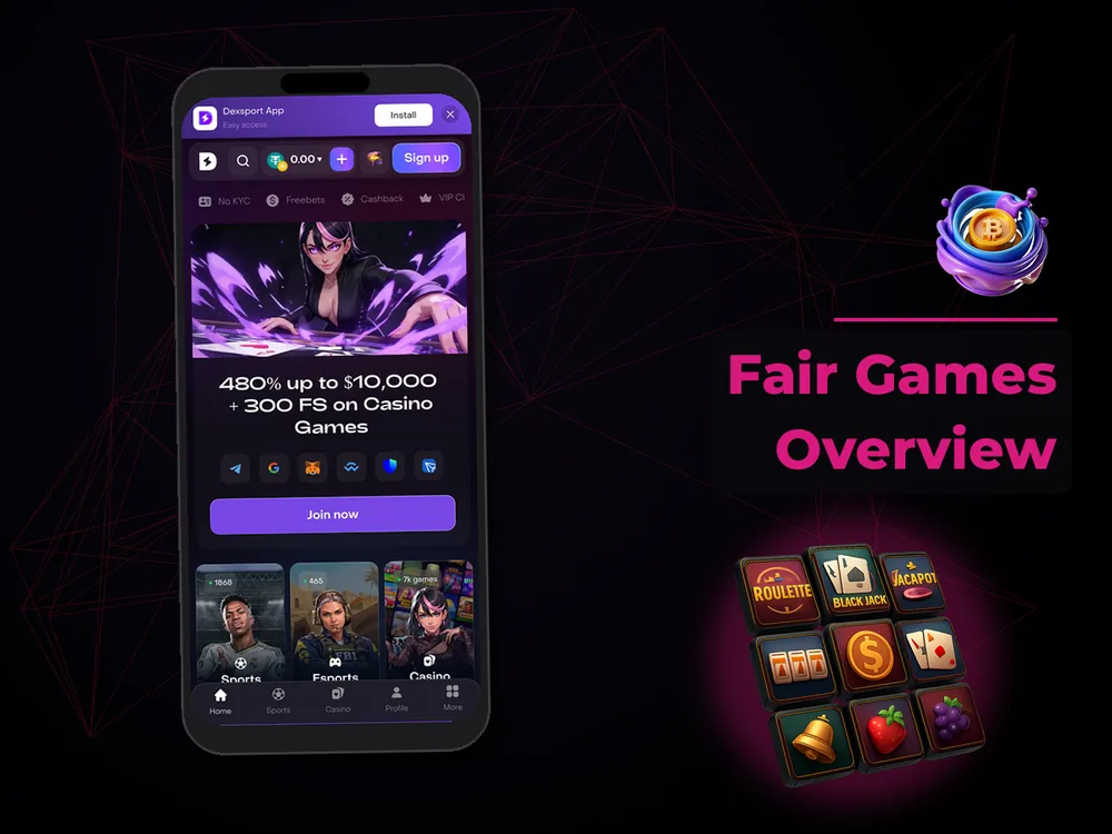 Сrypto Сasino - Fair Games Overview