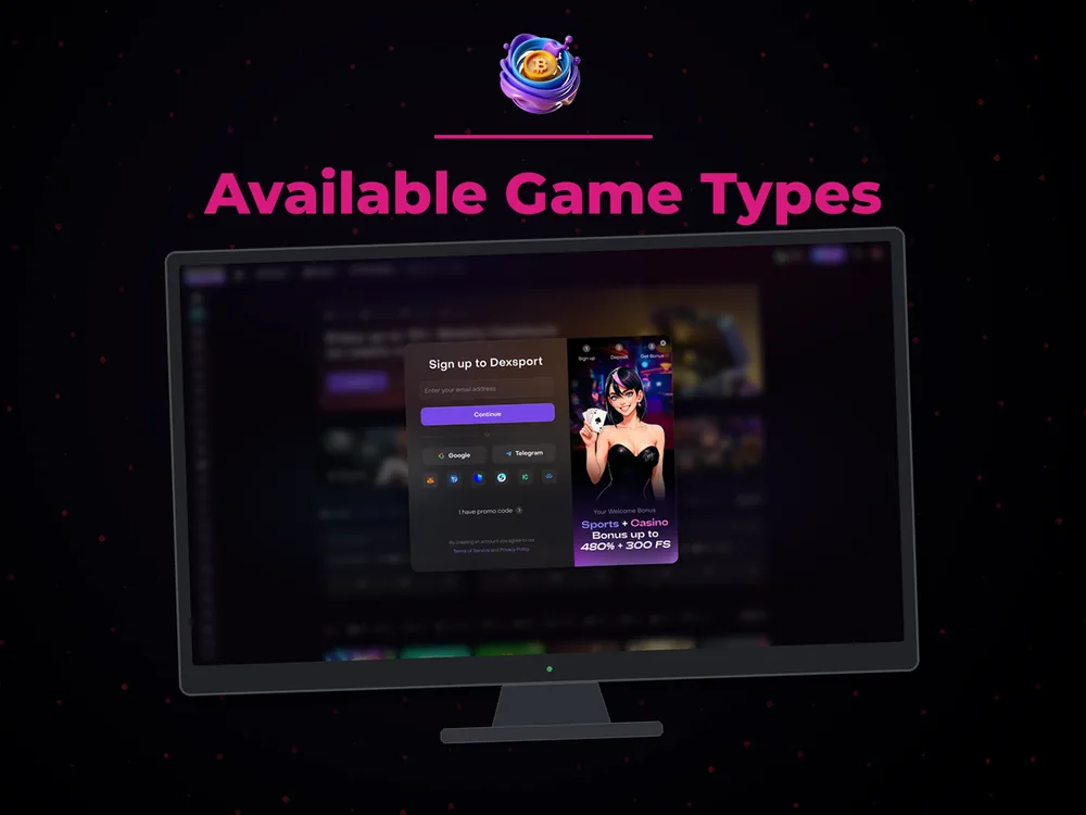 Сrypto Сasino - Available Game Types