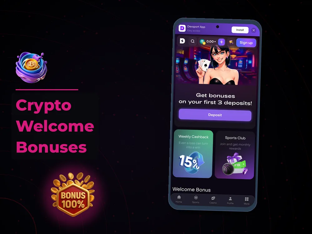Сrypto Сasino - Crypto Welcome Bonuses
