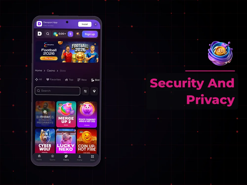 Сrypto Сasino - Security And Privacy