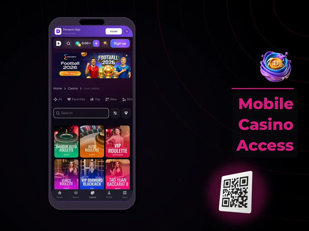 Сrypto Сasino - Mobile Casino Access