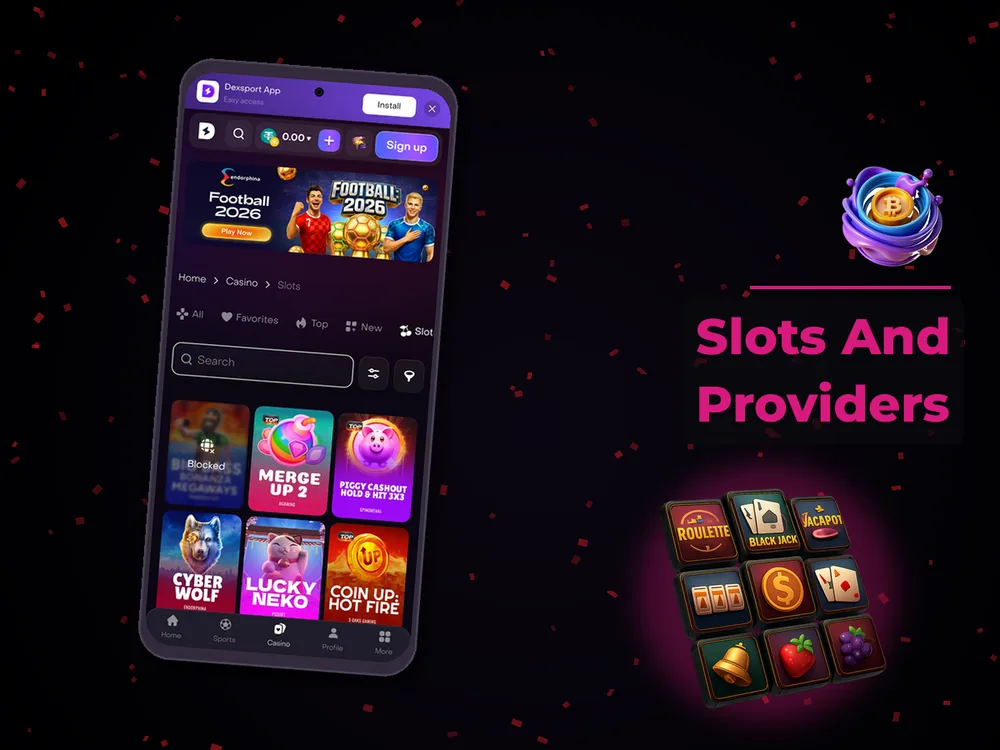 Сrypto Сasino - Slots And Providers