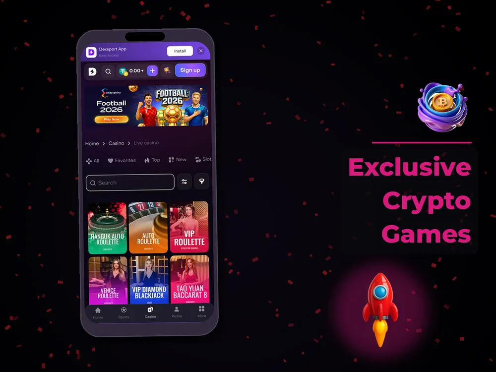 Сrypto Сasino - Exclusive Crypto Games